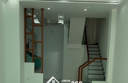 NHÀ 4 TẦNG MỚI XÂY, mặt tiền thục, GẦN VÕ VĂN KIỆT, DTsd 160m2, NHỈNH 6ty